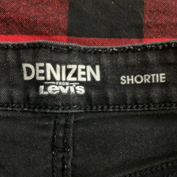 Denizen FROM Levi’s Black Women’s Jean Shorts Sz 7 - Picture 4 of 5